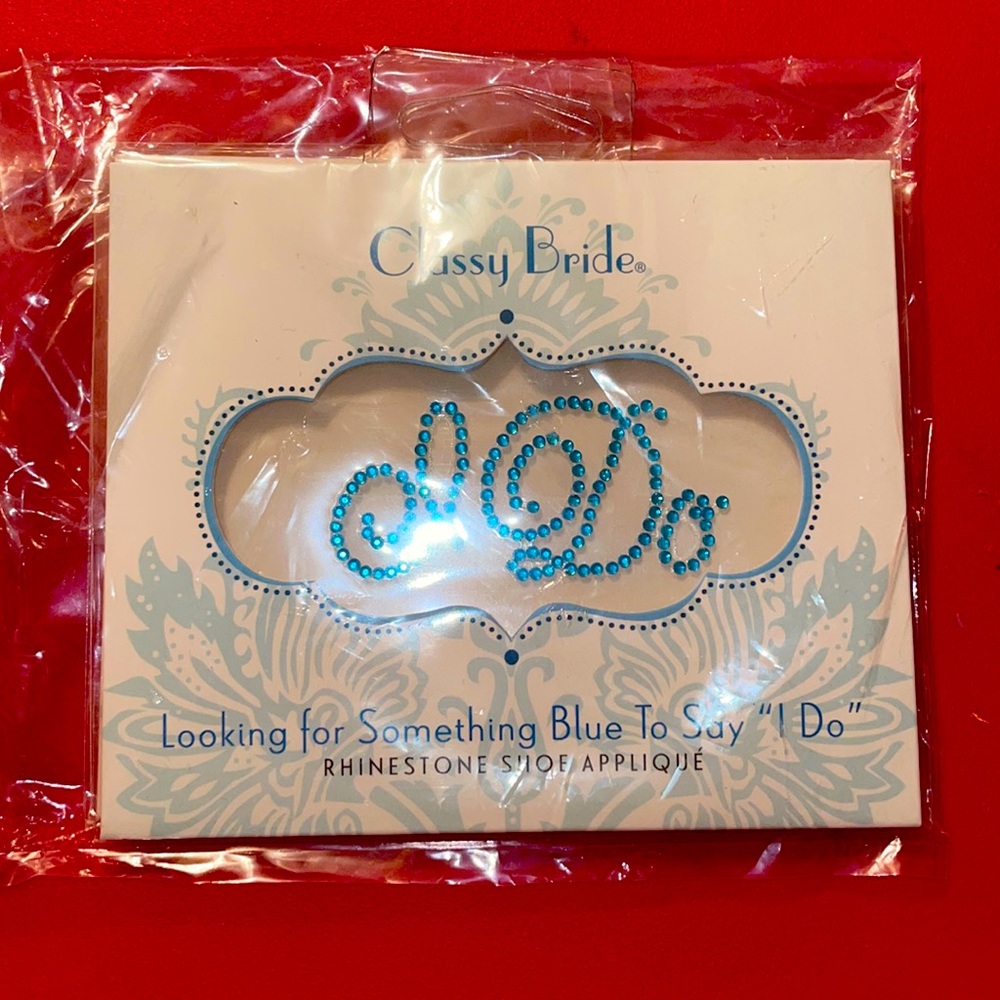 I do sticker for bride shoes
